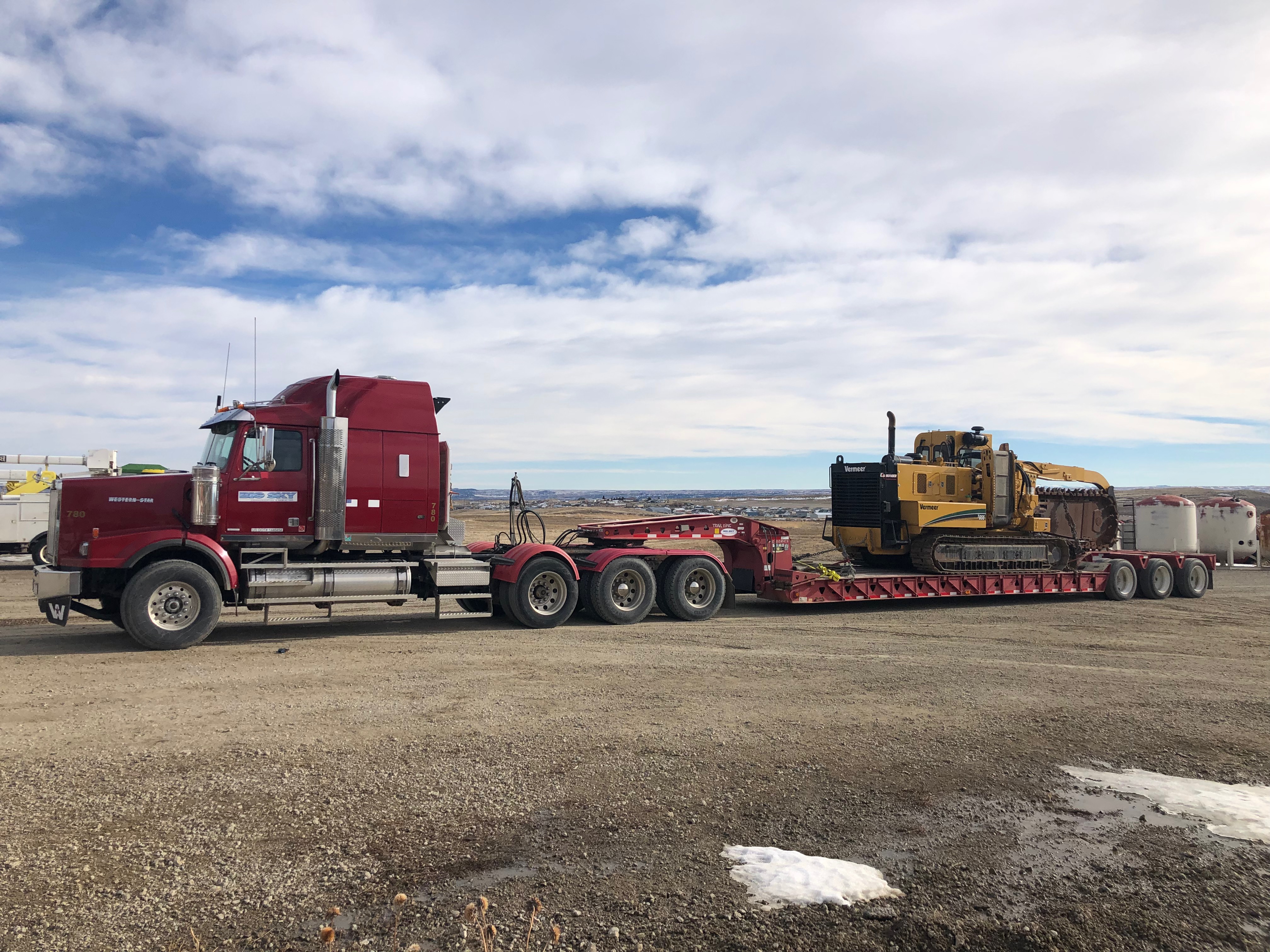 Big Sky Communication Trenching Pics